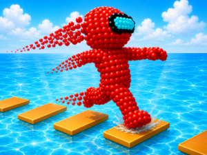 Pixel Sandman Race 3D